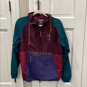 Women's Mountain Classic Hooded Anorak, Multi-Color. Size S